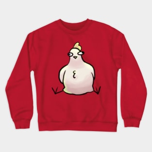 Derpy chicken Crewneck Sweatshirt